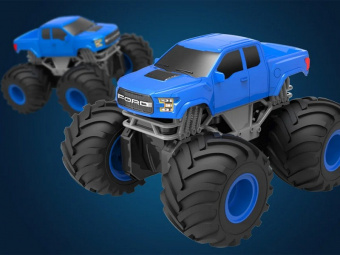 Радиоуправляемая машина-амфибия Double Eagle Ford Bigfoot 1/18 4WD 2.4G RTR