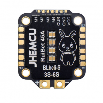 Регулятор оборотов 4in1 JHEMCU RuiBet 45A BLHELI_S Dshot600 3-6S