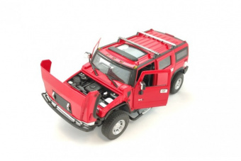 Радиоуправляемый джип MZ Hummer H2 масштаб 1:24 - 25020A-RED