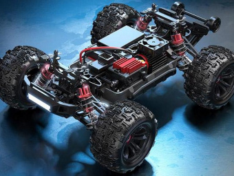 Радиоуправляемая трагги MJX Hyper Go 16210 Brushless 4WD 2.4G LED 1/16 RTR
