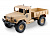 Радиоуправляемая машина MN MODEL военный грузовик (песочный) 4WD 2.4G 1/16 RTR