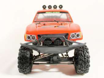 Р/У краулер Remo Hobby Trial Rigs Truck 4WD 2.4G 1/10 RTR (красный кузов) + NiMh и З/У