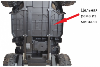 Детский электромобиль джип-внедорожник 2WD 12V Красный
