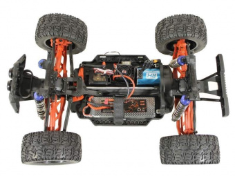 Радиоуправляемый монстр Remo Hobby MMAX Brushless UPGRADE (красный) 4WD 2.4G 1/10 RTR