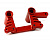 Рулевая трапеция (крас) 1/10 Traxxas Slash 2WD