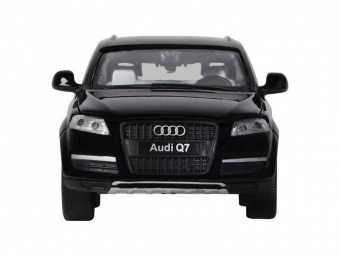 Машина ''АВТОПАНОРАМА'' Audi Q7, черный, 1/32, свет, звук, инерция, в/к 17,5*13,5*9 см