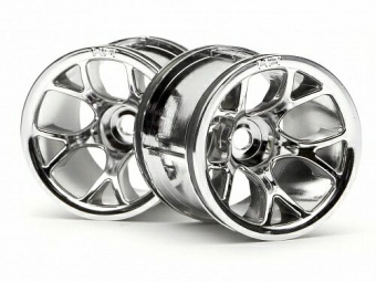 Диски колесные трак 1/10 - MT MESH CHROME (OP MT) 2шт