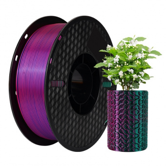 Филамент Kingroon PLA Tri Color Silk Red-Green-Blue 1.75mm 1KG