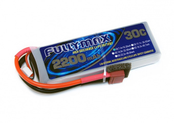 Аккумулятор LiPo Fullymax 7.4V 2200мАч 30C