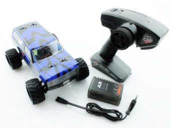 Р/У монстр Himoto Tracker Brushless 4WD 2.4G 1/18 RTR + Li-Po и З/У