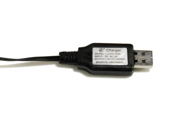 Зарядное устройство USB 7.4V для автомоделей WPL B-14, B-24, C-14, C-24, B-16, B-36