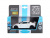 Машина АВТОПАНОРАМА Nissan GT-R (R35), 1/32, белый, свет, звук, в/к 18*9*13,5 см