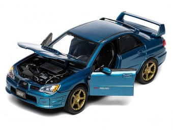 Машина Autotime ''Subaru Impreza WRX STI'' тюнинг гараж 1:24