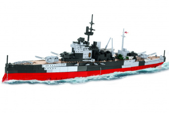 Конструктор COBI Линкор HMS Warspite (Корабль Его Величества Уорспайт) COBI-3082