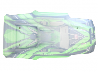 Зеленый кузов для монстра Remo Hobby RH1431, RH1435, 1/14