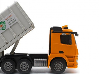 Радиоуправляемая машина мусоровоз Mercedes-Benz Actros масштаб 1:20