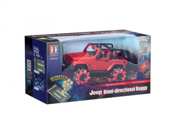 Радиоуправляем джип Double Eagle, свет, движение боком 4WD 2.4G 1/16 RTR