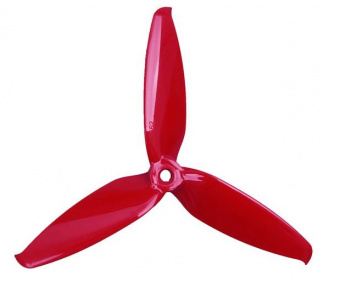 Пропеллер Gemfan Flash 5552 3-х лопастной (Ferrari Red) 2 пары