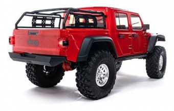 Модель для трофи Axial 1/10 SCX10 III Jeep JT Gladiator Rock Crawler with Portals RTR (красный)
