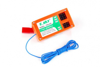 000110 (EK2-0702) Приемник Esky 40MHz 4 в 1