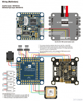 Полетный контроллер Matek H743-SLIM V3
