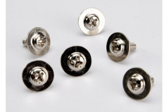 Screws, 3x8mm washerhead machine (large head for motor mount) (6)