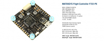 Полетный контроллер MATEKSYS F722-PX