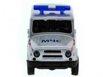 Машина ''АВТОПАНОРАМА'' инерц. УАЗ-469 (МЧС) 1/50, в/к 12*7*5,5 см