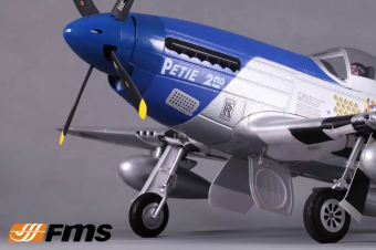 Радиоуправляемый самолёт FMS P-51D Mustang P2 1400MM