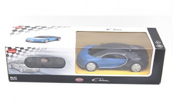 Радиоуправляемая машина Rastar Veyron Chiron Blue 1:24 RTR