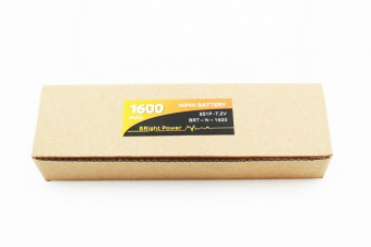 Аккумулятор микропак Bright Power 7.2V 1600mAh MiniTamiya