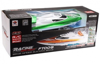 Радиоуправляемый катер Fei Lun High Speed Green Boat 2.4GHz