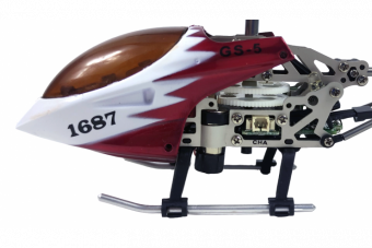 Радиоуправляемый вертолет Gyro JiaYuan Whirly Bird Красный