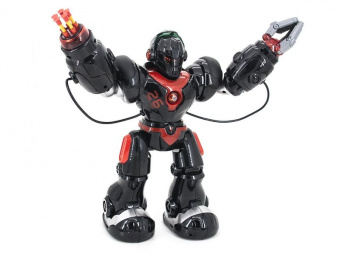 ИК робот AMWELL 7088 Robocop, звук, свет, танцы, сенсор, стреляет снарядами