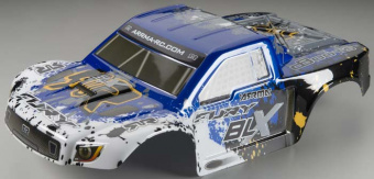 Корпус ARRMA Fury 2013 ''Grunge'' (синий)