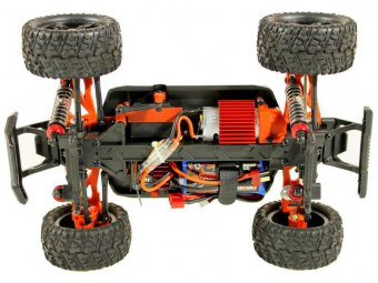 Радиоуправляемый монстр Remo Hobby SMAX UPGRADE (красный) 4WD 2.4G 1/16 RTR