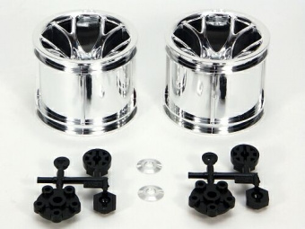 Диски колесные трак 1/10 - MT MESH CHROME (OP MT) 2шт