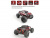 Радиоуправляемый монстр Remo Hobby MMAX Brushless (красный) 4WD 2.4G 1/10 RTR