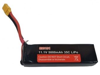 Аккумулятор Li-Po 5000mAh, 11.1V, 40C для катера Josway JS8901R