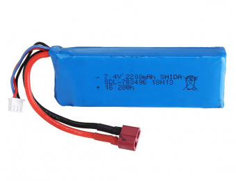 Аккумулятор LiPo 2S 7.4V 2200mAh T-Plug для 10428