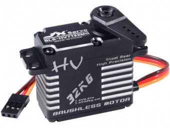 Сервомашинка цифровая JX Servo BLS-HV7132MG (71г/32.5/0.07/7.4V) бесколлекторная, Full metal