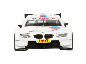 Машина АВТОПАНОРАМА BMW M3 DTM, 1/42, белый, инерция, откр. двери, в/к 17,5*12,5*6,5 см
