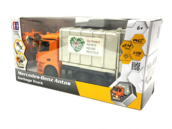 Радиоуправляемый мусоровоз Double Eagle Mercedes-Benz ANTOS 1/26 2.4G RTR