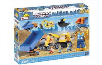 Dump Truck and Excavator