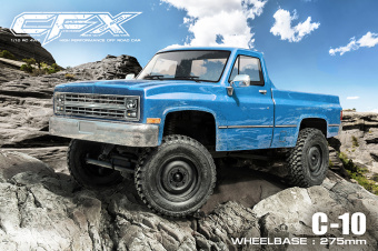 Трофи модель CFX 1/10 4WD High Performance Off-Road Car KIT (w/o ESC&motor, C-10)