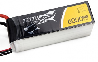 Аккумулятор Gens Ace 6000 mAh 6S 22.2V 35C LiPo XT60