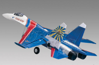 Радиоуправляемый самолет Art-Tech SU-27 2.4G + симулятор FMS