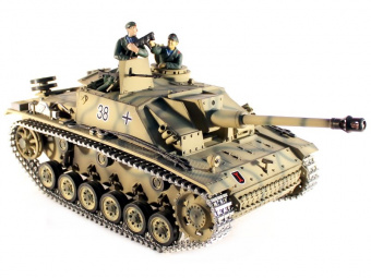 Радиоуправляемый танк Taigen 1:16 SturmgeschutzIIIausf.gsd.kfz. HC 2.4 Ghz (пневмо)