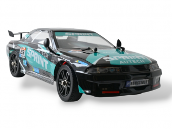 Радиоуправляемая машина для дрифта Remo Hobby RACING & DRIFT (черно-зеленая) 4WD 2.4G 1/14 RTR