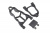 Racing Baja 5T RPM Front A-Arm Set (Black)